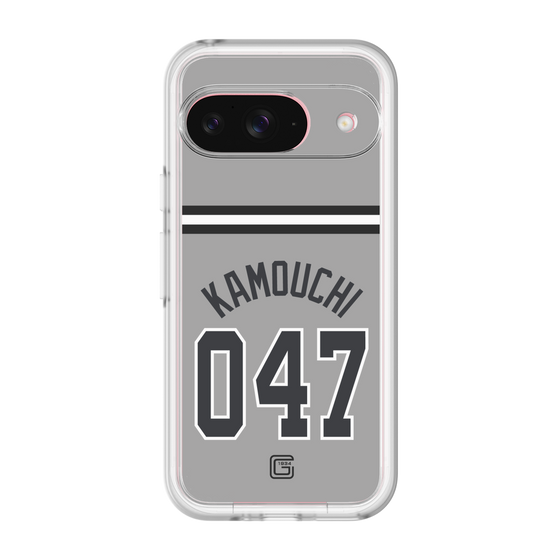 スリムプロテクションプレミアムケース［ 読売ジャイアンツ - #047 KAMOUCHI - ビジター ］