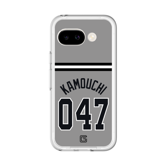 スリムプロテクションプレミアムケース［ 読売ジャイアンツ - #047 KAMOUCHI - ビジター ］