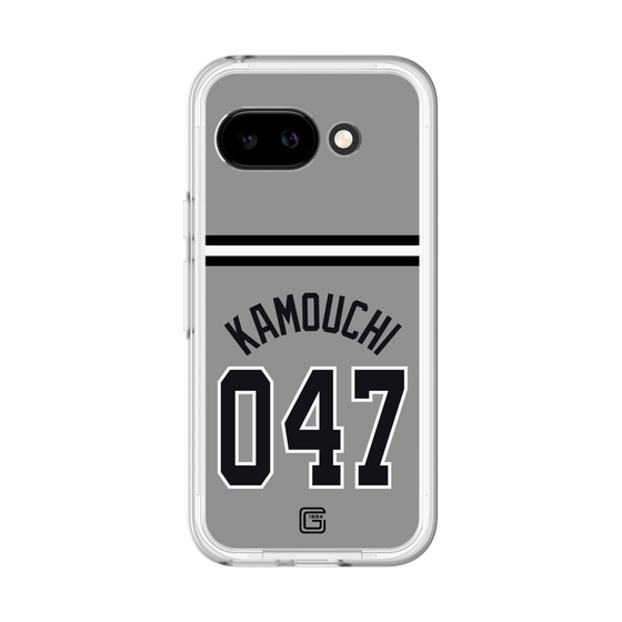 スリムプロテクションプレミアムケース［ 読売ジャイアンツ - #047 KAMOUCHI - ビジター ］