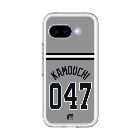 スリムプロテクションプレミアムケース［ 読売ジャイアンツ - #047 KAMOUCHI - ビジター ］