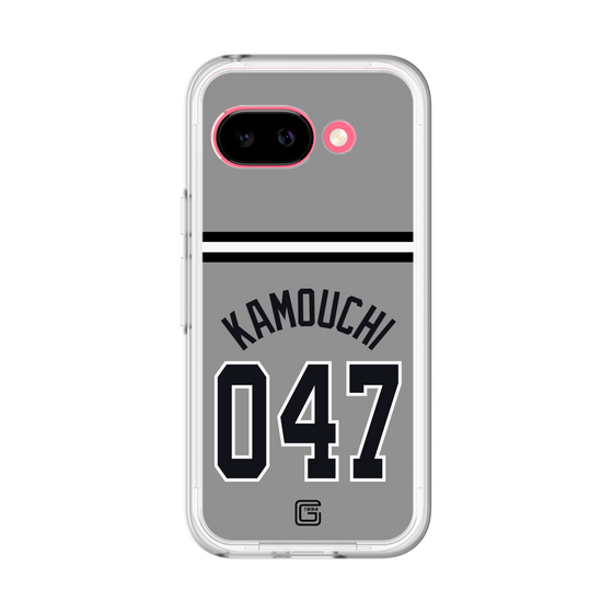 スリムプロテクションプレミアムケース［ 読売ジャイアンツ - #047 KAMOUCHI - ビジター ］