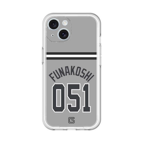 スリムプロテクションプレミアムケース［ 読売ジャイアンツ - #051 FUNAKOSHI - ビジター ］