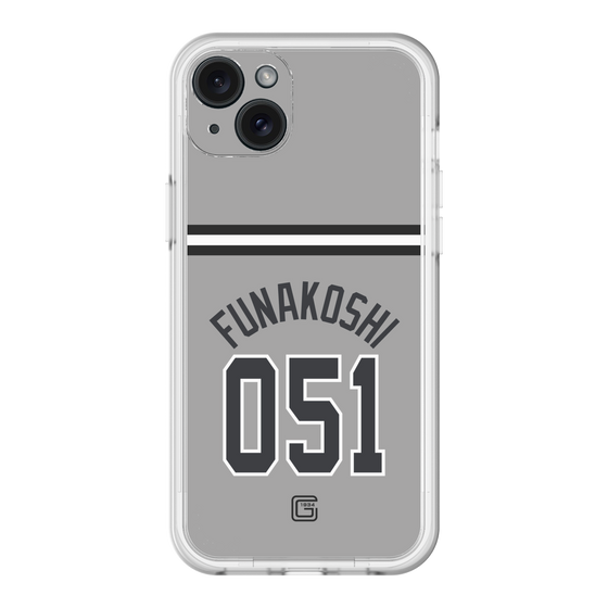 スリムプロテクションプレミアムケース［ 読売ジャイアンツ - #051 FUNAKOSHI - ビジター ］