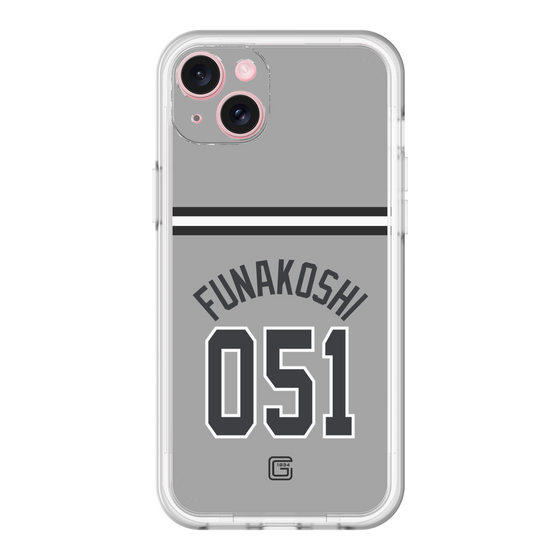 スリムプロテクションプレミアムケース［ 読売ジャイアンツ - #051 FUNAKOSHI - ビジター ］