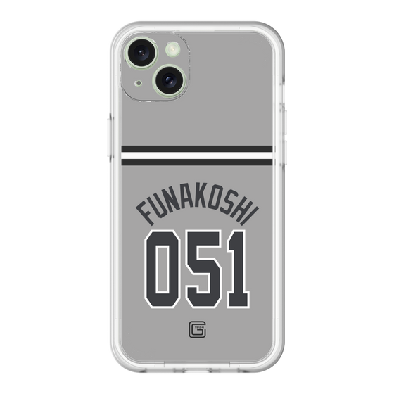 スリムプロテクションプレミアムケース［ 読売ジャイアンツ - #051 FUNAKOSHI - ビジター ］