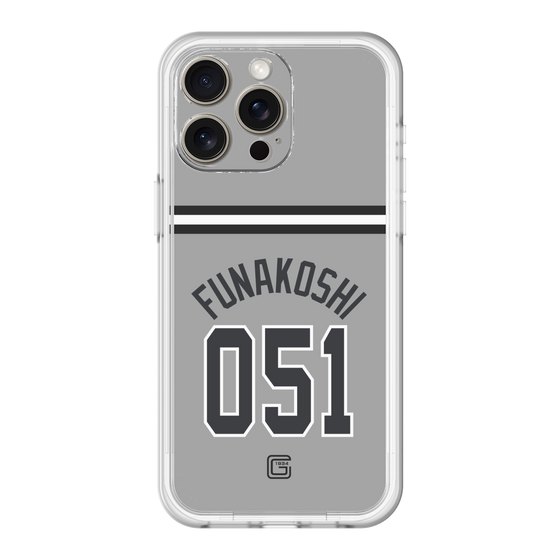 スリムプロテクションプレミアムケース［ 読売ジャイアンツ - #051 FUNAKOSHI - ビジター ］