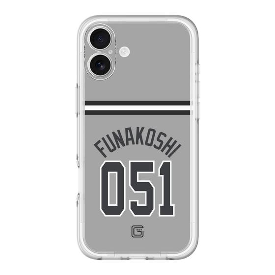 スリムプロテクションプレミアムケース［ 読売ジャイアンツ - #051 FUNAKOSHI - ビジター ］