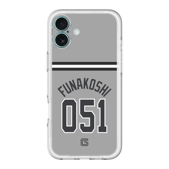 スリムプロテクションプレミアムケース［ 読売ジャイアンツ - #051 FUNAKOSHI - ビジター ］