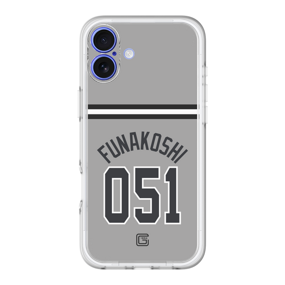 スリムプロテクションプレミアムケース［ 読売ジャイアンツ - #051 FUNAKOSHI - ビジター ］