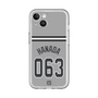 スリムプロテクションプレミアムケース［ 読売ジャイアンツ - #063 HANADA - ビジター ］