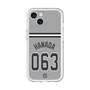 スリムプロテクションプレミアムケース［ 読売ジャイアンツ - #063 HANADA - ビジター ］