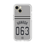 スリムプロテクションプレミアムケース［ 読売ジャイアンツ - #063 HANADA - ビジター ］