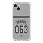 スリムプロテクションプレミアムケース［ 読売ジャイアンツ - #063 HANADA - ビジター ］