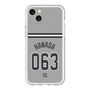 スリムプロテクションプレミアムケース［ 読売ジャイアンツ - #063 HANADA - ビジター ］