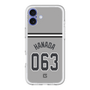 スリムプロテクションプレミアムケース［ 読売ジャイアンツ - #063 HANADA - ビジター ］