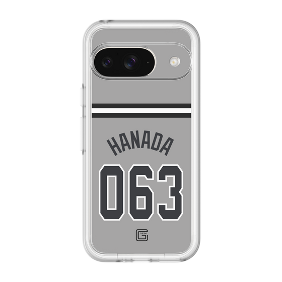 スリムプロテクションプレミアムケース［ 読売ジャイアンツ - #063 HANADA - ビジター ］