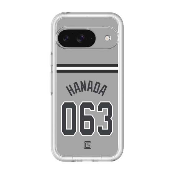 スリムプロテクションプレミアムケース［ 読売ジャイアンツ - #063 HANADA - ビジター ］