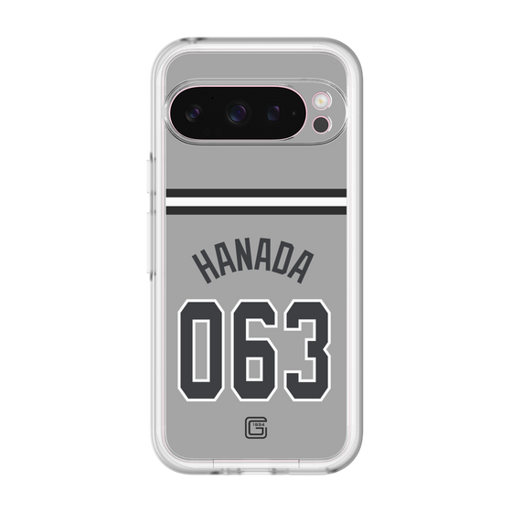 スリムプロテクションプレミアムケース［ 読売ジャイアンツ - #063 HANADA - ビジター ］