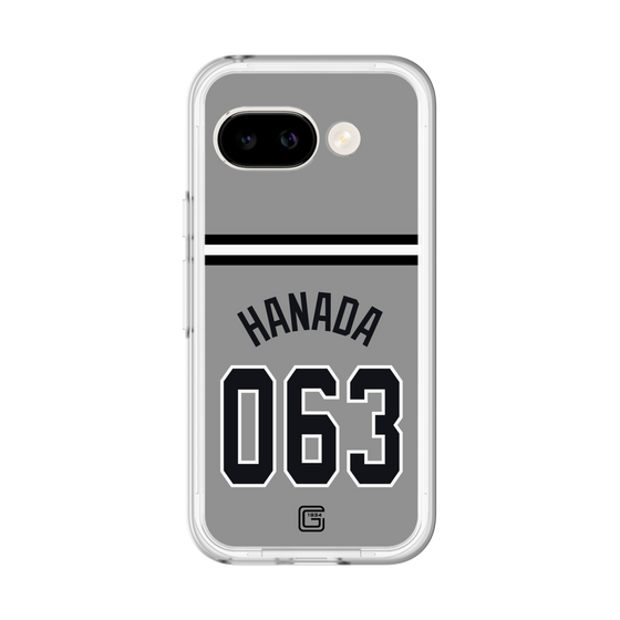 スリムプロテクションプレミアムケース［ 読売ジャイアンツ - #063 HANADA - ビジター ］