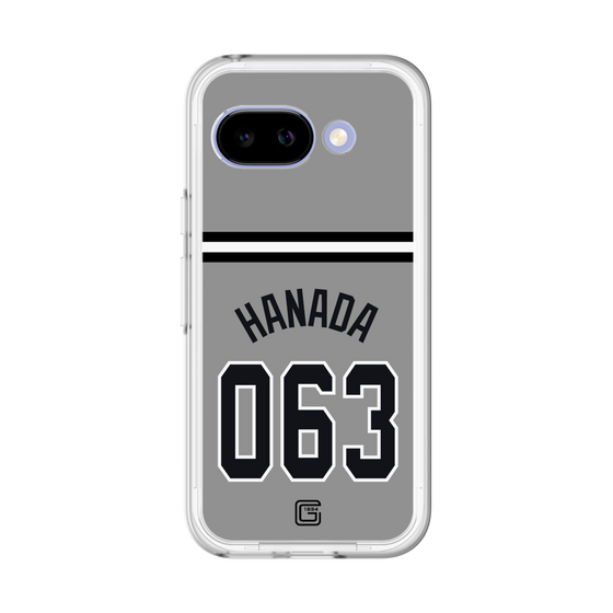 スリムプロテクションプレミアムケース［ 読売ジャイアンツ - #063 HANADA - ビジター ］