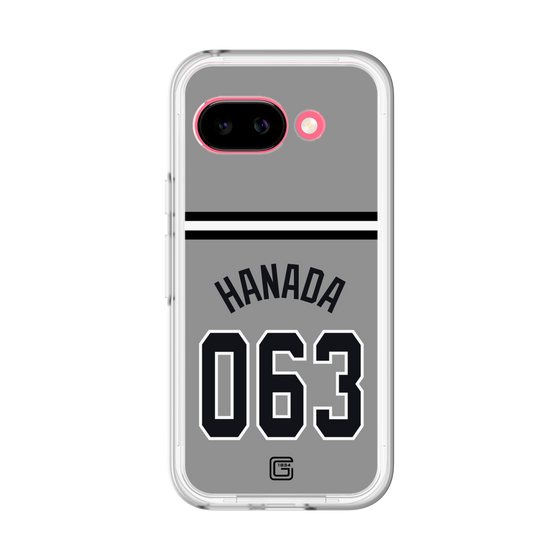 スリムプロテクションプレミアムケース［ 読売ジャイアンツ - #063 HANADA - ビジター ］