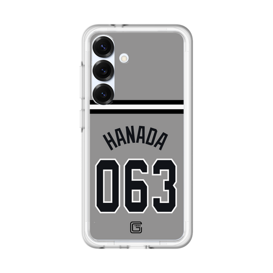 スリムプロテクションプレミアムケース［ 読売ジャイアンツ - #063 HANADA - ビジター ］