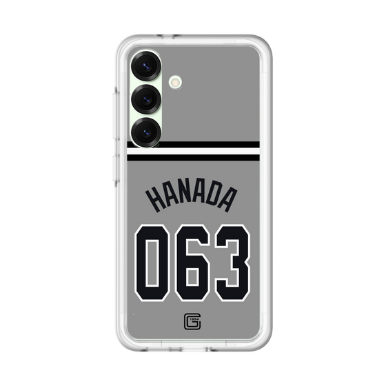 スリムプロテクションプレミアムケース［ 読売ジャイアンツ - #063 HANADA - ビジター ］
