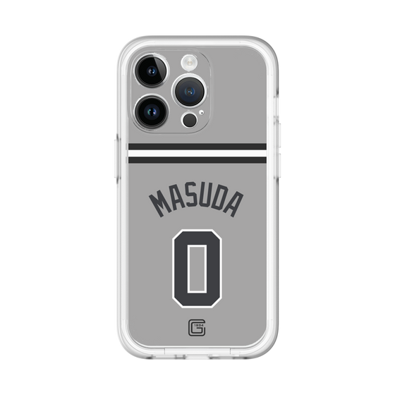 スリムプロテクションプレミアムケース［ 読売ジャイアンツ - #0 MASUDA - ビジター ］