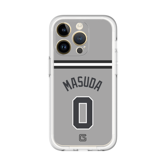 スリムプロテクションプレミアムケース［ 読売ジャイアンツ - #0 MASUDA - ビジター ］