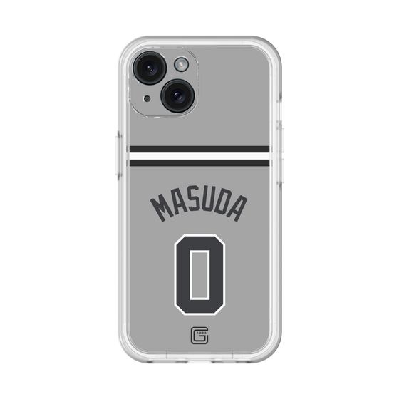 スリムプロテクションプレミアムケース［ 読売ジャイアンツ - #0 MASUDA - ビジター ］