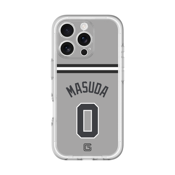 スリムプロテクションプレミアムケース［ 読売ジャイアンツ - #0 MASUDA - ビジター ］