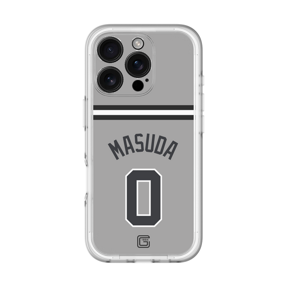 スリムプロテクションプレミアムケース［ 読売ジャイアンツ - #0 MASUDA - ビジター ］