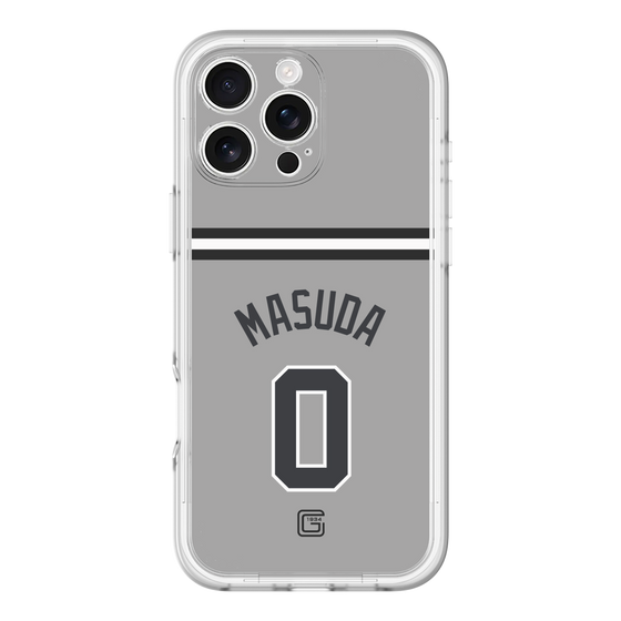 スリムプロテクションプレミアムケース［ 読売ジャイアンツ - #0 MASUDA - ビジター ］