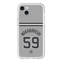 スリムプロテクションプレミアムケース［ 読売ジャイアンツ - #59 WAKABAYASHI - ビジター ］