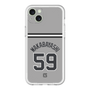 スリムプロテクションプレミアムケース［ 読売ジャイアンツ - #59 WAKABAYASHI - ビジター ］