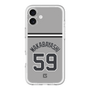 スリムプロテクションプレミアムケース［ 読売ジャイアンツ - #59 WAKABAYASHI - ビジター ］