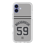 スリムプロテクションプレミアムケース［ 読売ジャイアンツ - #59 WAKABAYASHI - ビジター ］