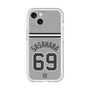 スリムプロテクションプレミアムケース［ 読売ジャイアンツ - #69 SASAHARA - ビジター ］