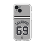 スリムプロテクションプレミアムケース［ 読売ジャイアンツ - #69 SASAHARA - ビジター ］