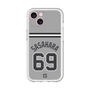 スリムプロテクションプレミアムケース［ 読売ジャイアンツ - #69 SASAHARA - ビジター ］