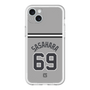スリムプロテクションプレミアムケース［ 読売ジャイアンツ - #69 SASAHARA - ビジター ］
