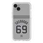 スリムプロテクションプレミアムケース［ 読売ジャイアンツ - #69 SASAHARA - ビジター ］