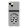 スリムプロテクションプレミアムケース［ 読売ジャイアンツ - #69 SASAHARA - ビジター ］