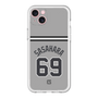 スリムプロテクションプレミアムケース［ 読売ジャイアンツ - #69 SASAHARA - ビジター ］