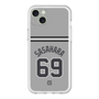 スリムプロテクションプレミアムケース［ 読売ジャイアンツ - #69 SASAHARA - ビジター ］