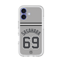 スリムプロテクションプレミアムケース［ 読売ジャイアンツ - #69 SASAHARA - ビジター ］