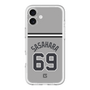 スリムプロテクションプレミアムケース［ 読売ジャイアンツ - #69 SASAHARA - ビジター ］