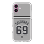 スリムプロテクションプレミアムケース［ 読売ジャイアンツ - #69 SASAHARA - ビジター ］