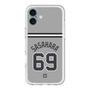 スリムプロテクションプレミアムケース［ 読売ジャイアンツ - #69 SASAHARA - ビジター ］