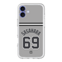 スリムプロテクションプレミアムケース［ 読売ジャイアンツ - #69 SASAHARA - ビジター ］